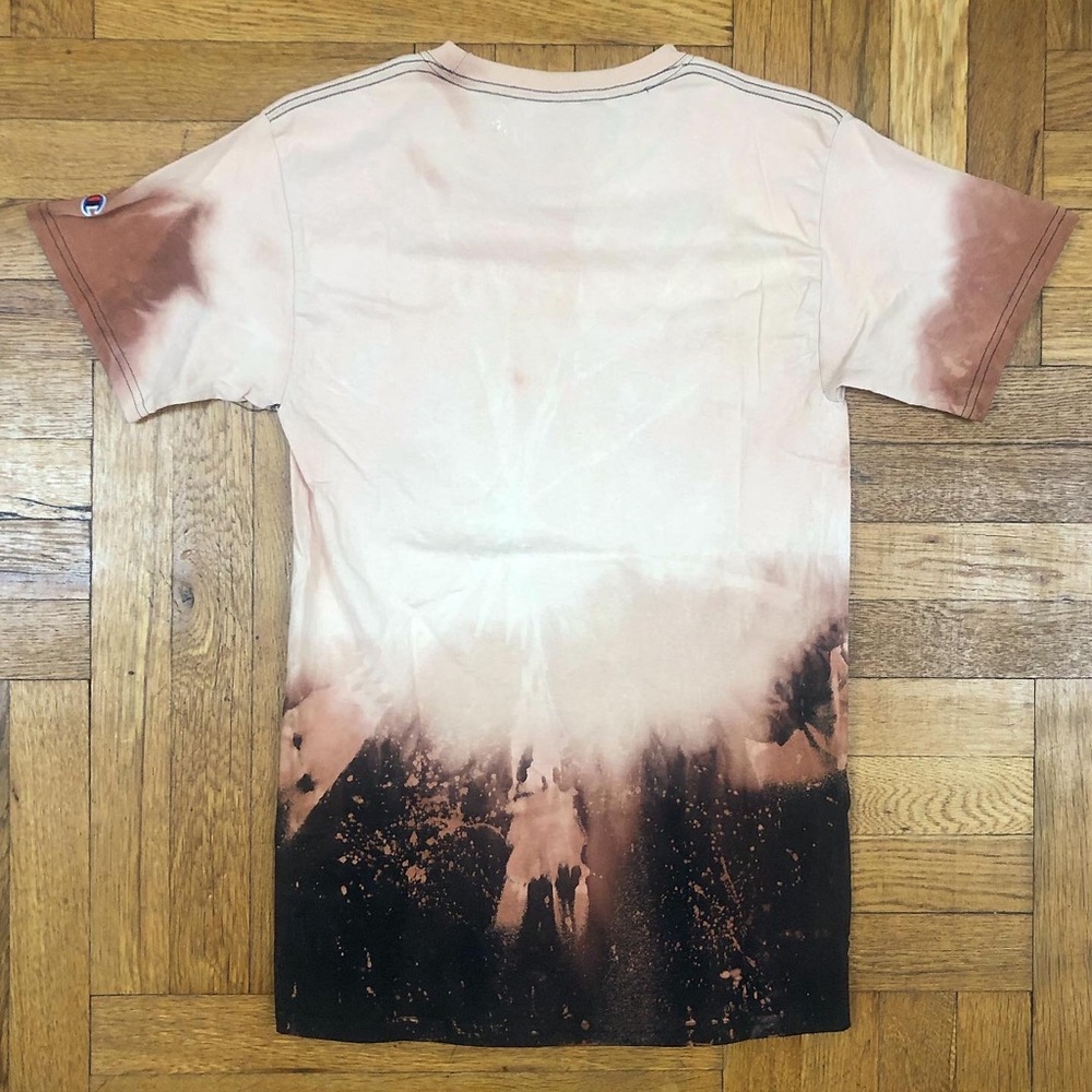 Champion Custom Bleach Dyed Tee Small - Picture 2 of 4